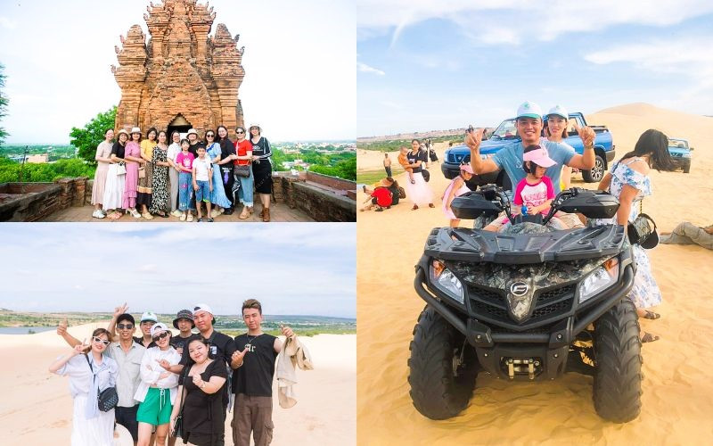 Khoảnh khắc đáng nhớ của đoàn tour miền Trung